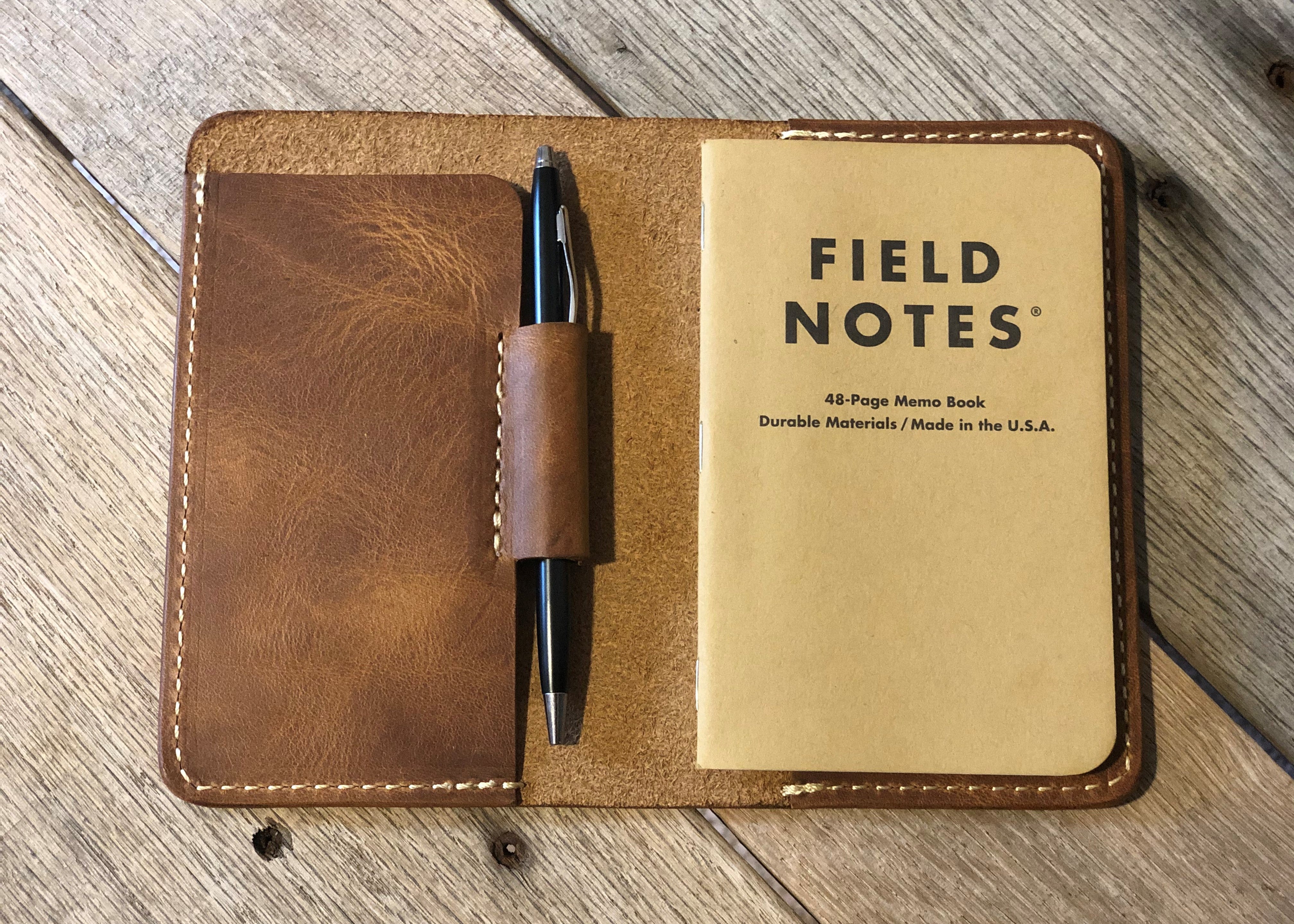 Sardis Notepad, English Tan