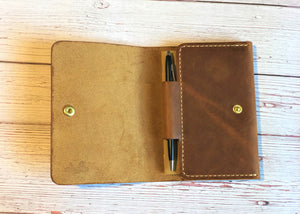 Hillard Notepad, English Tan