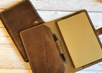 Mitchell Medium Notebook, English Tan